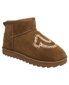 True Religion True Religion Dua Faux Suede Horseshoe Logo Boot