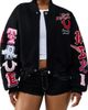 True Religion True Religion Embroidered Varsity Bomber Jacket - 1