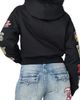 True Religion True Religion Faux Fur Trim Embroidered Hooded Jacket - 2