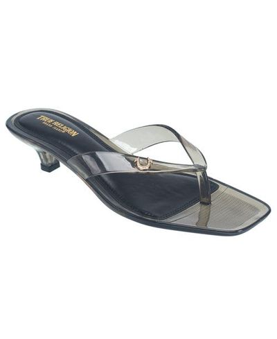 True Religion True Religion Jelly Thong Strap Heel