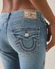TRUE RELIGION True Religion Joey Ridge Mist Super-T Flap Low-Rise Flare Jeans in Vintage Denim Medium, Women's at Urban Outfitters - 5