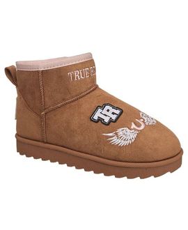 True Religion True Religion Kids' Lizzo Logo Patch Cozy Boot
