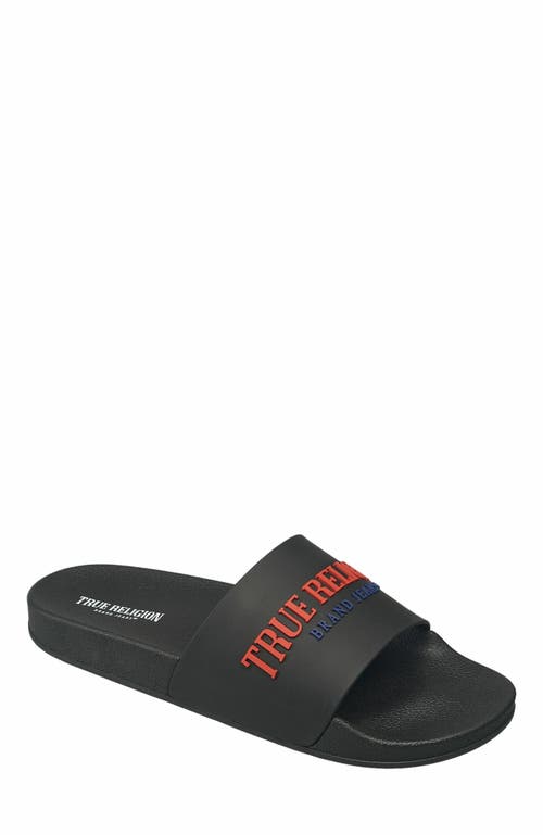 True Religion True Religion Men's Weezy Logo Slide