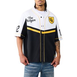 True Religion True Religion Oversize Cotton Baseball Jersey