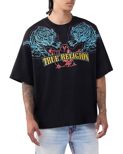 True Religion True Religion Oversized Logo Graphic T-Shirt