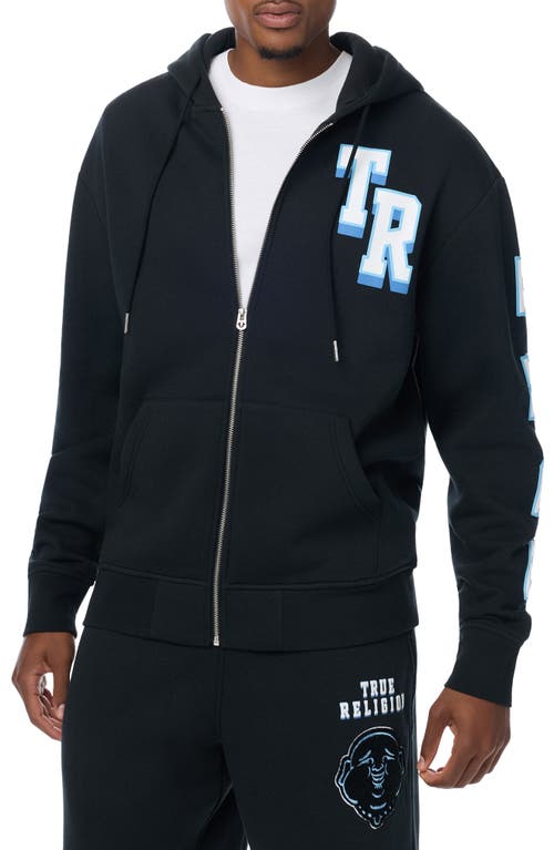True Religion True Religion Overt Buddha Logo Full Zip Hoodie
