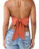 True Religion True Religion Printed Buddha Halter Scarf Top - 2