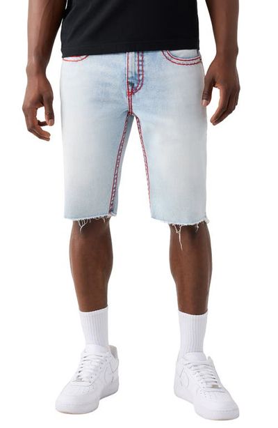 True Religion True Religion Ricky Super T Flap Cutoff Denim Shorts