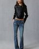 TRUE RELIGION True Religion Soft Hustle Big T Flap Low-Rise Flare Jeans in Soft Hustle, Women's at Urban Outfitters - 3