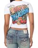 True Religion True Religion Soulful Baby Crystal Embellished Graphic Baby Tee - 2