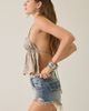 TRUE RELIGION True Religion Spicy Frayed Spicy Low-Rise Denim Micro Shorts in Sunset Fade, Women's at Urban Outfitters - 2