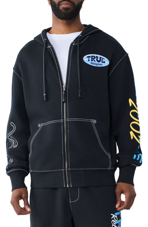 True Religion True Religion Stay True Big T Zip Hoodie