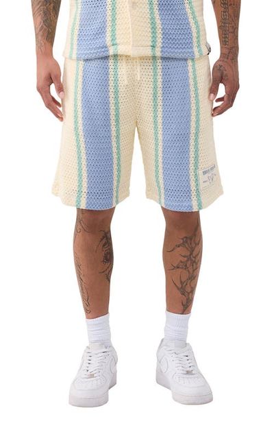 True Religion True Religion Stripe Knit Shorts