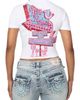True Religion True Religion True Girl Club Logo Crystal Graphic Baby Tee - 2