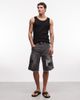 True Religion True Religion Vinny Big T carpenter shorts in black wash - 2