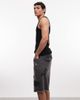 True Religion True Religion Vinny Big T carpenter shorts in black wash - 3