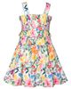 Truly Me Truly Me Kids' Bow Print Tiered Dress - 3