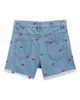 Truly Me Truly Me Kids' Cherry Embroidered Jean Shorts - 2