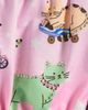 Truly Me Truly Me Kids' Dogs & Cats Print Romper - 2