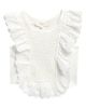 Truly Me Truly Me Kids' Eyelet Ruffle Smocked Top - 1