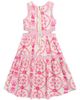 Truly Me Truly Me Kids' Floral Side Cutout High Low Dress - 3