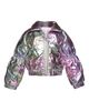 Truly Me Truly Me Kids' Heart Quilt Metallic Puffer Jacket - 1