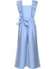 Truly Me Truly Me Kids' Stripe Ruffle Sleeveless Jumpsuit - 1
