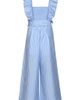 Truly Me Truly Me Kids' Stripe Ruffle Sleeveless Jumpsuit - 2