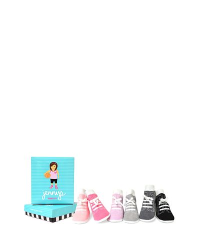 Trumpette Trumpette Girls' Jenny's Flat Knit Socks