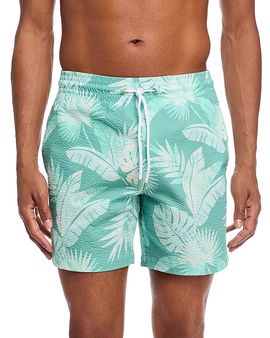 Trunks Surf & Swim Co. Trunks Surf & Swim Co. Sano Tropical Leaves Toss 6.5 Swim Trunks