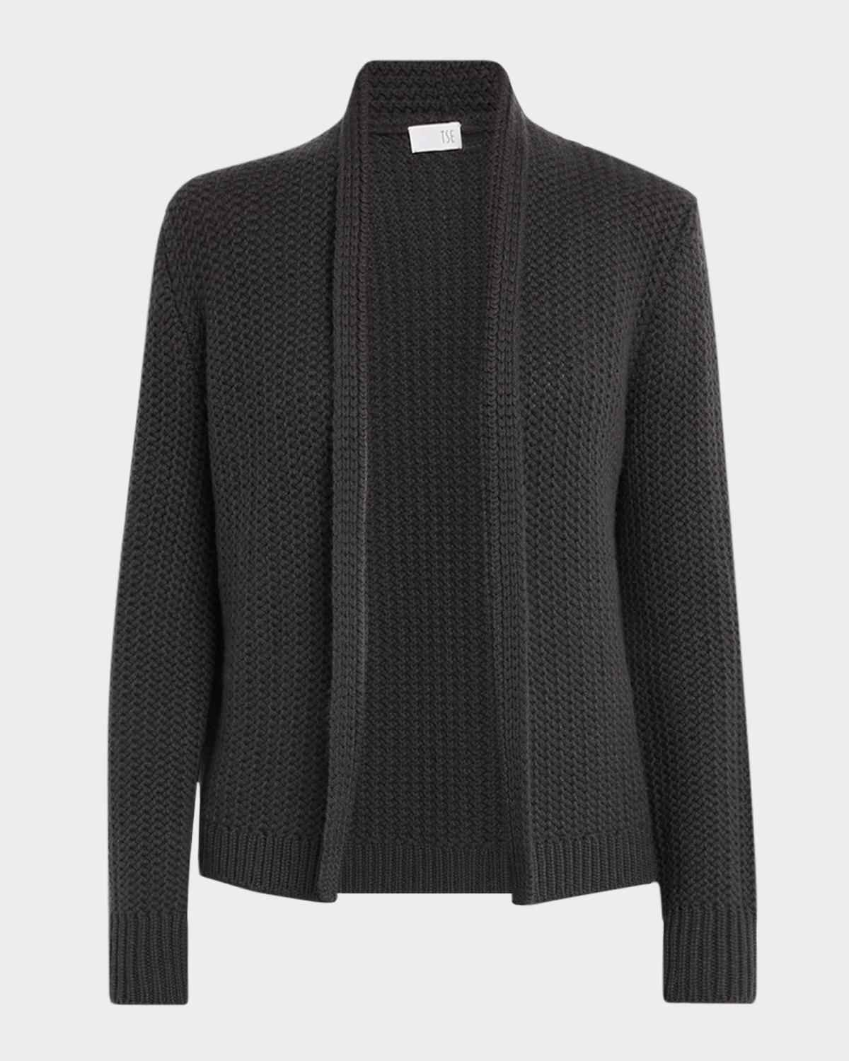 TSE Cashmere Cashmere Open Shawl-Collar Cardigan