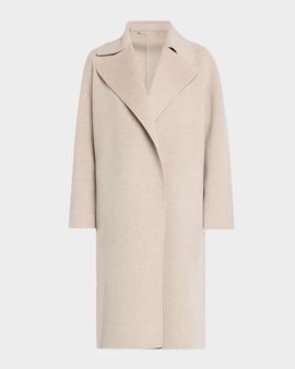 TSE Cashmere Double-Faced Cashmere Long Wrap Coat