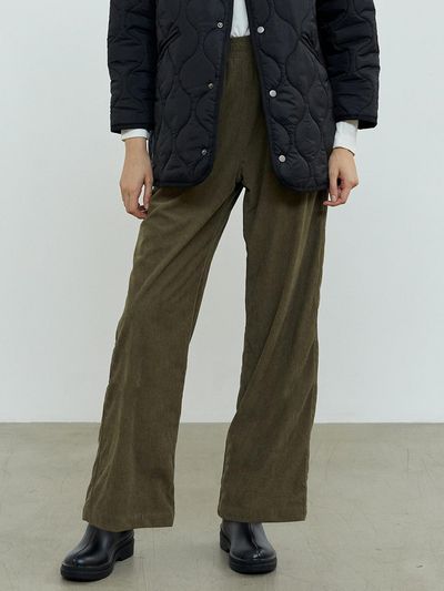 TSH Corduroy Semi-Wide Pants 10 colors