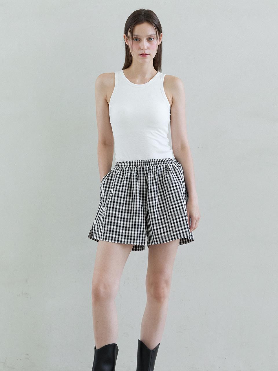TSH In & Out Check Shorts 4 colors