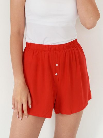 TSH Our Skin Formal Trunk - Red