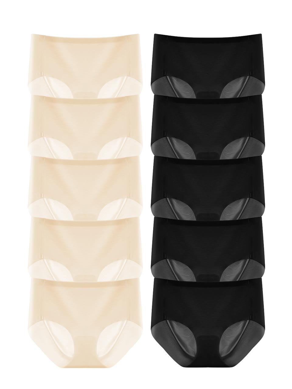 TSH OurSkin Light Panties 10P - Skin 5P Black 5P