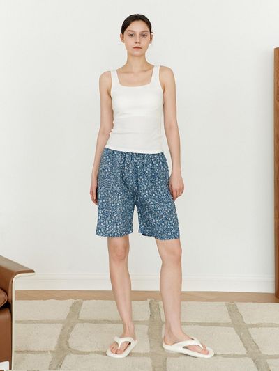 TSH rayon half-length shorts 3colors