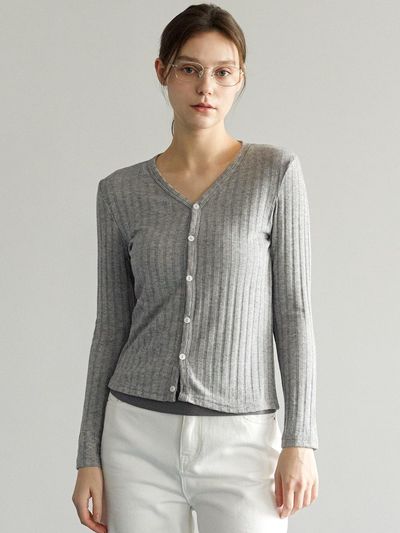TSH Ribbed Cardigan 5 colors
