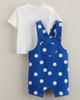 Tucker + Tate Tucker + Tate Baseball Print Short Overalls & T-Shirt Set - 1