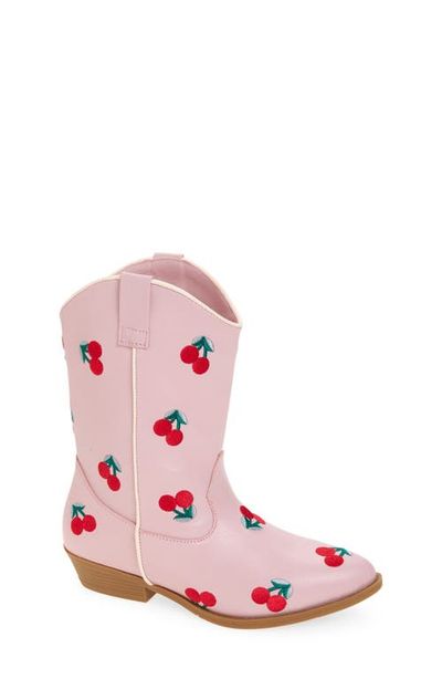 Tucker + Tate Tucker + Tate Kids' Cher Cherry Embroidered Western Boot
