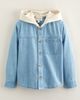 Tucker + Tate Tucker + Tate Kids' Hooded Button-Up Chambray Shirt - 1
