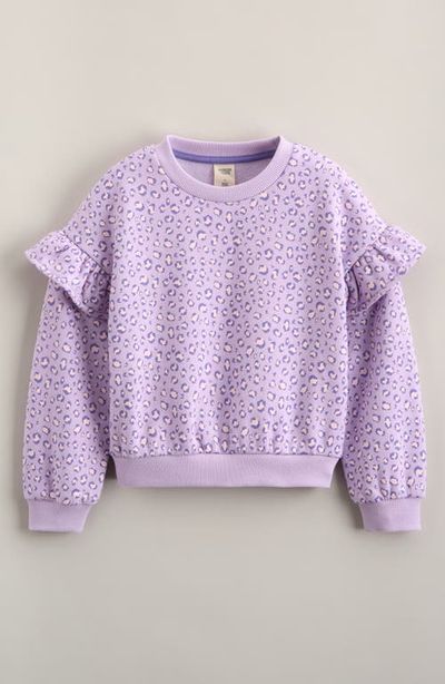 Tucker + Tate Tucker + Tate Kids' Ruffle Cotton Blend Sweatshirt