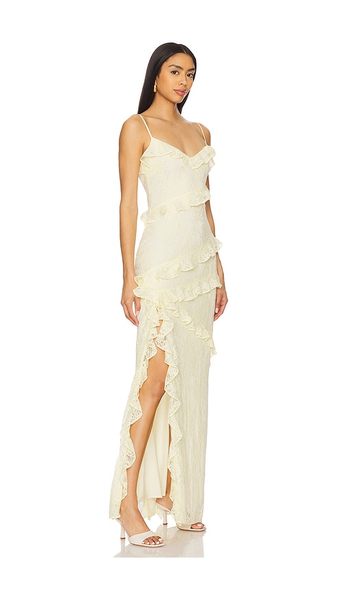 chinese dress ladies KYLA LACE MAXI DRESS  AKIRA