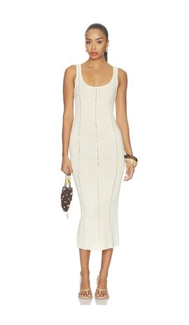 Tularosa Tularosa Caleyna Faux Pearl Dress