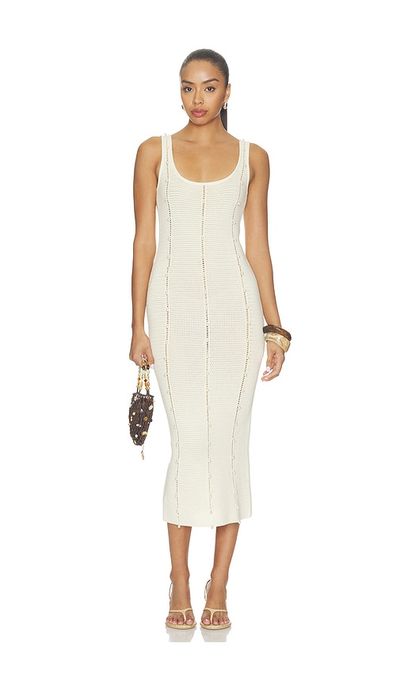 Tularosa Tularosa Caleyna Faux Pearl Dress