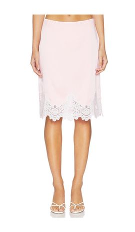 white christmas dresses Jorunn White Braided Floral Crochet Midi Dress, M / White main image 0