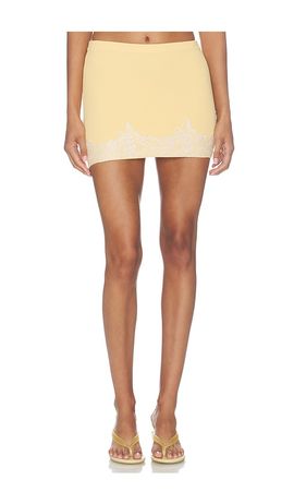 Tularosa Tularosa Elia Knit Lace Skirt