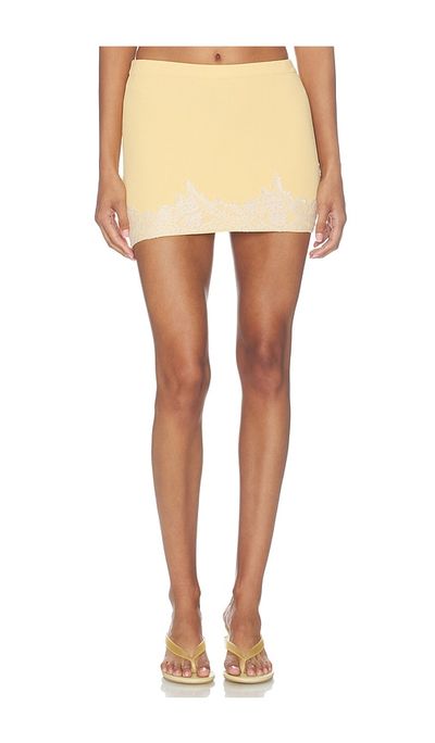 Tularosa Tularosa Elia Knit Lace Skirt