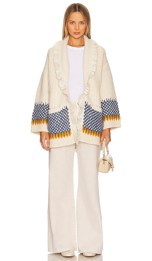 Tularosa - Malena Chunky Fairisle Cardigan