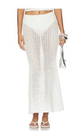 Tularosa Tularosa Sellia Pointelle Maxi Skirt